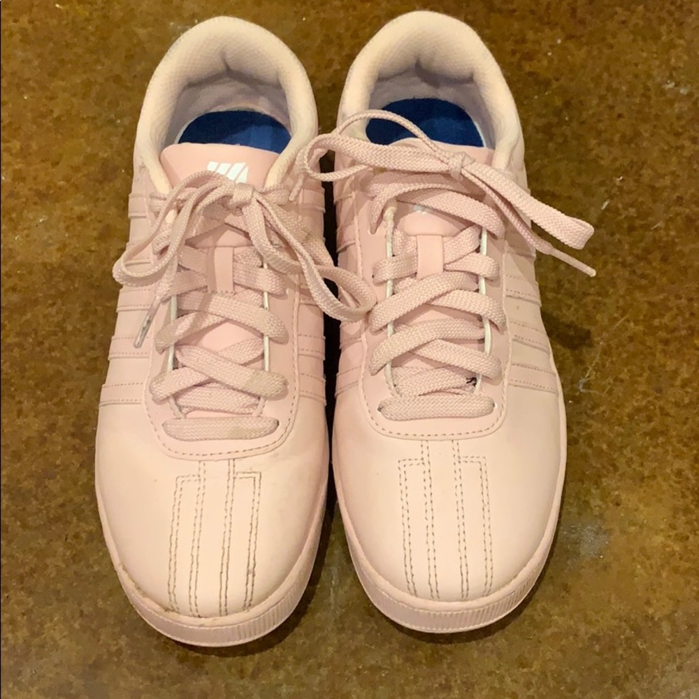 Pink sneakers